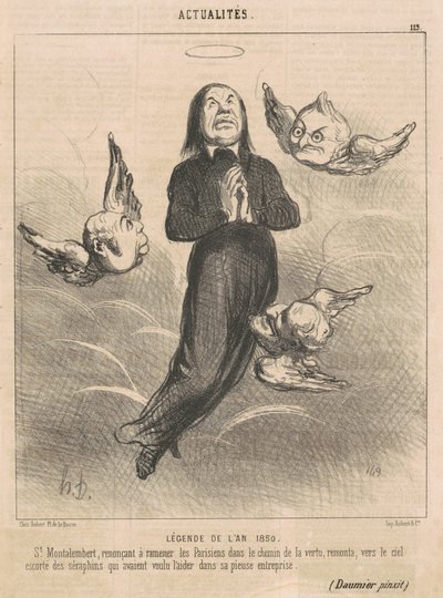 1850 yılı efsanesi by Honoré Daumier