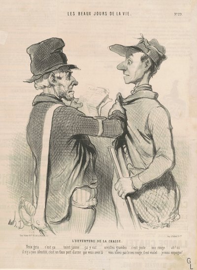 avın açılışı by Honoré Daumier