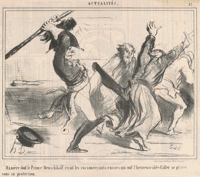 Hangi şekilde... by Honoré Daumier