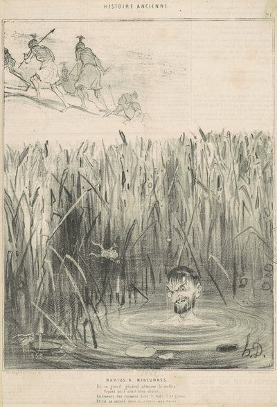 Marius bir dakika by Honoré Daumier