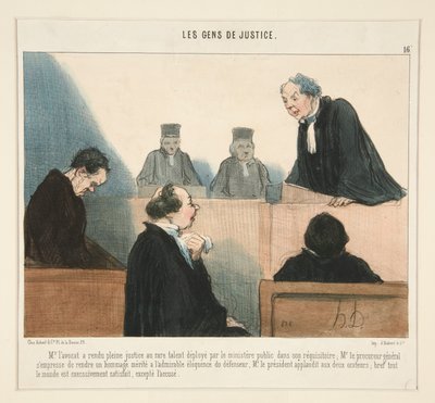 Bay. by Honoré Daumier