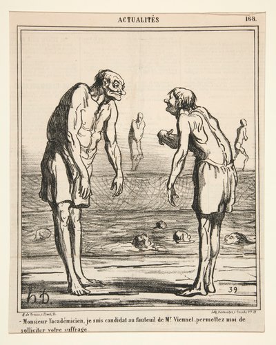 Bay. by Honoré Daumier