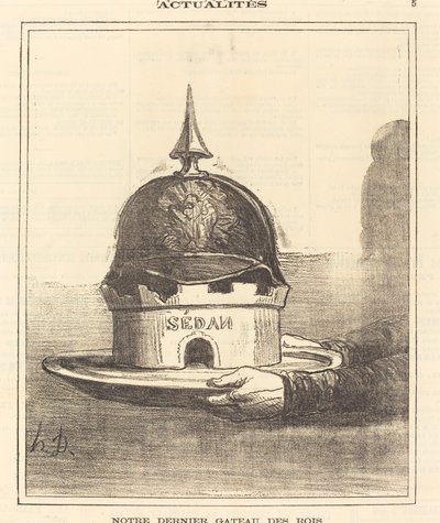 Son kral pastamız by Honoré Daumier