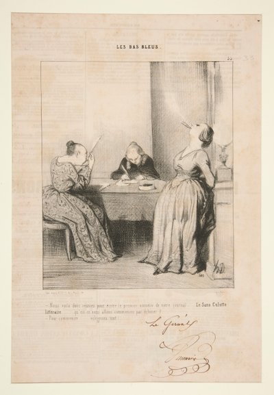 Yani burada tekrar bir araya geldik by Honoré Daumier