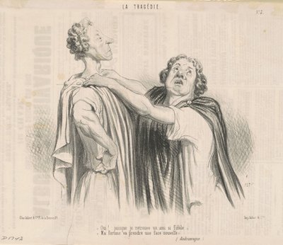 Evet! Bu kadar sadık bir arkadaş bulduğumdan beri... by Honoré Daumier
