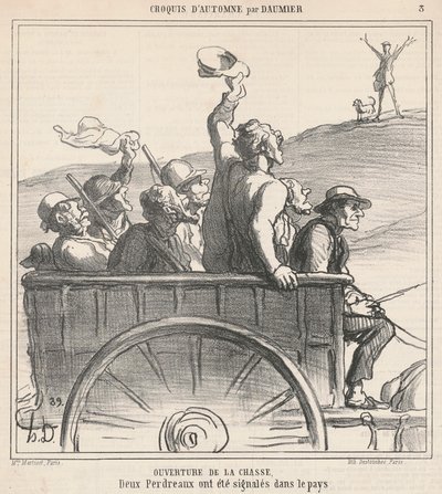 avın açılışı by Honoré Daumier