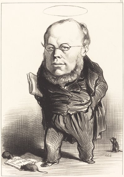 PJ Proudhon by Honoré Daumier