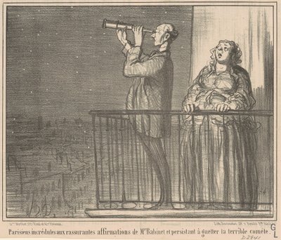 İnanılmaz Parisliler... by Honoré Daumier