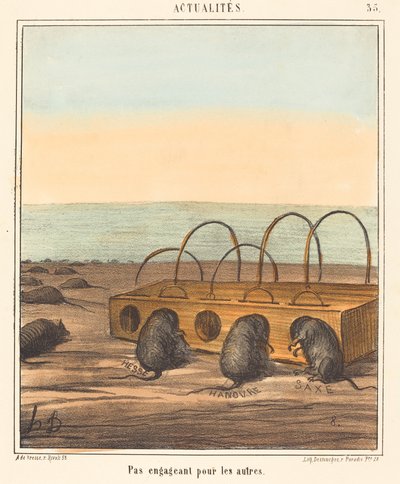 Diğerleri için Cazip by Honoré Daumier