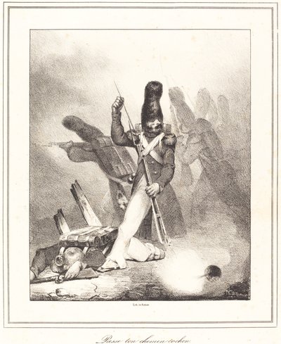 Yoluna devam et domuz by Honoré Daumier