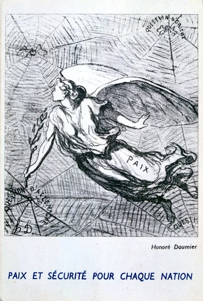 Her Ulus İçin Barış ve Güvenlik by Honoré Daumier