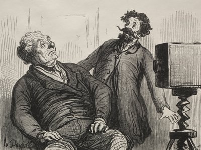Fotoğrafçı ve fotoğraflandı by Honoré Daumier