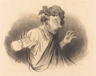 Bu Yılanlar kimin için... by Honoré Daumier