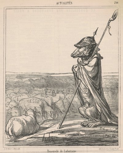 Yenilenmiş çeşme by Honoré Daumier