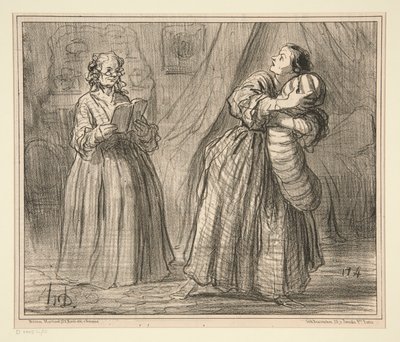 tekrarlama by Honoré Daumier