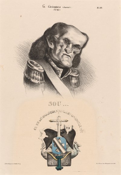 Ruh (Mareşal) by Honoré Daumier