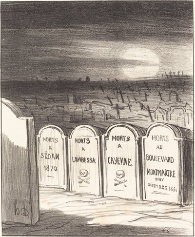 Kare Napolyon by Honoré Daumier
