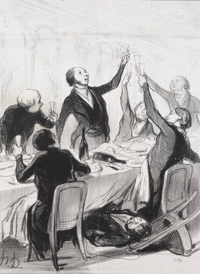Günün Hayırseverleri, levha 8: A 43d Tost... Temperance Society