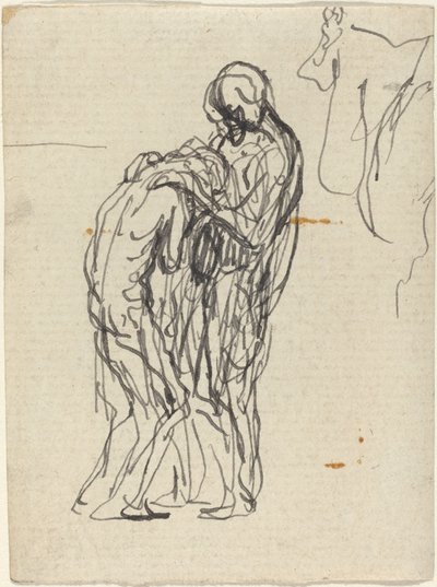 müsrif oğul by Honoré Daumier