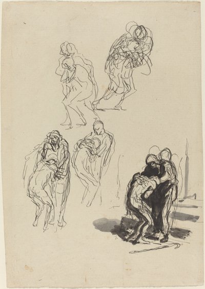 müsrif oğul by Honoré Daumier