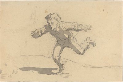genç kurye by Honoré Daumier