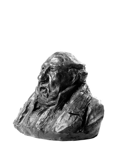 Jean Marie Harle dit Harle pere (1765-1838), depute tarafından "" Celebrites du Juste Milieu "" "" Karikatürünün büstleri. Kek"". Honore Daumier (1808-1879) 19. yüzyıl heykeli. Inv L 48.23 Dim in cm Y 13 x L 1 Güzel Sanatlar Müzesi, Palais Lon by Honoré Daumier