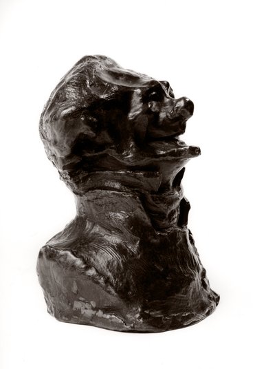“” Sağ Ortanın Ünlüleri” “” Charles Philipon (Philippon), “Karikatür” ve “” Charivari” yönetmeninin “Karikatür” büstleri. Gazeteci. Kahkaha edente.”” Honore Daumier (1808-1879) tarafından yapılan heykel 19. yüzyıl Dim i by Honoré Daumier