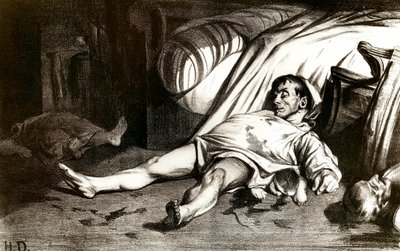 14/04/1834 tarihinde Transnonain Sokağı katliamı: ordu, Paris
