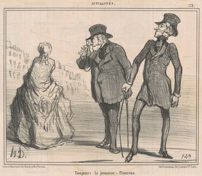 Her zaman heunesse-flourens by Honoré Daumier