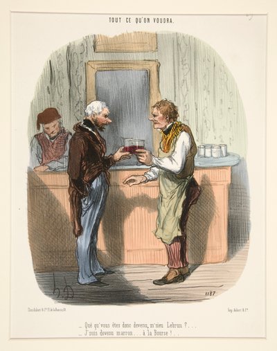 Her şey bu by Honoré Daumier