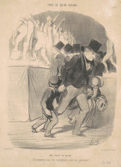 istediğimiz her şey by Honoré Daumier