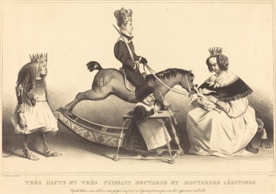 Çok yüksek ve çok güçlü yasal hardal ve hardal by Honoré Daumier