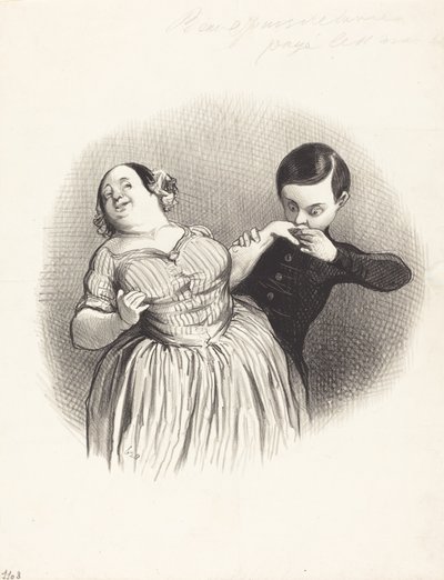 yiğit bir başlangıç by Honoré Daumier