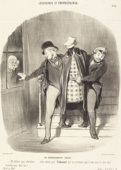 Gizli Hareket by Honoré Daumier