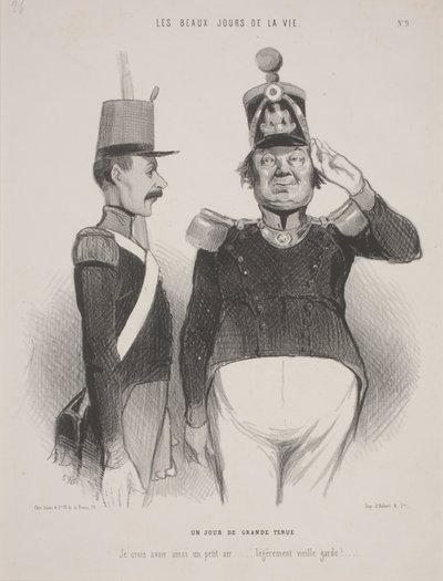 Büyük Elbise Günü by Honoré Daumier