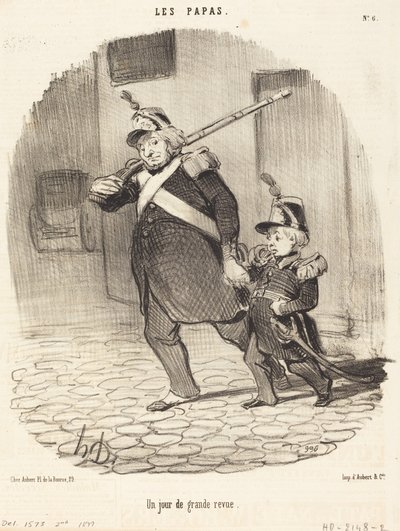 Harika bir inceleme günü by Honoré Daumier