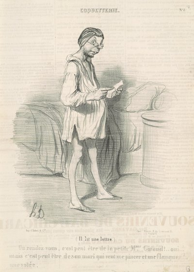 Bir tarih olabilir... by Honoré Daumier