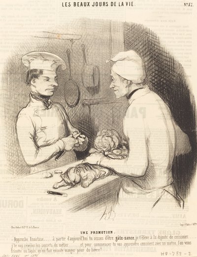 Bir promosyon by Honoré Daumier