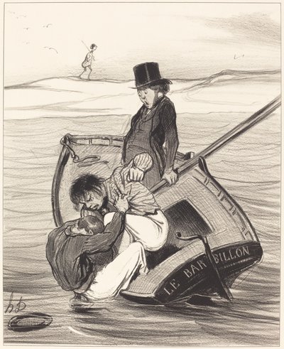 Gemide Bir İsyan by Honoré Daumier