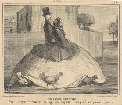 Affedilebilir Bir Hata by Honoré Daumier
