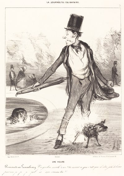 Saat bir by Honoré Daumier