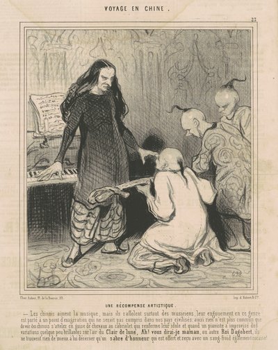 Sanatsal bir ödül by Honoré Daumier