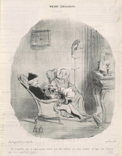 Yine de daha iyi.... by Honoré Daumier
