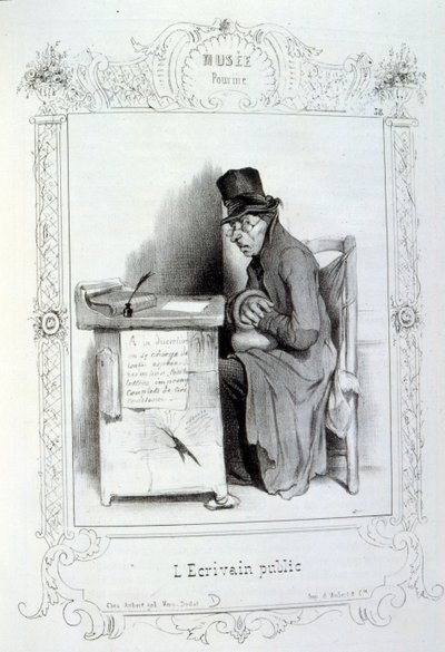 Fikirler ve efsaneler hakkında illüstrasyonlar Philipon, Les Cent ve Robert Macaire başlığı altında by Honoré Daumier