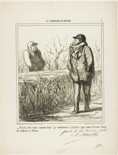 by Honoré Victorin Daumier