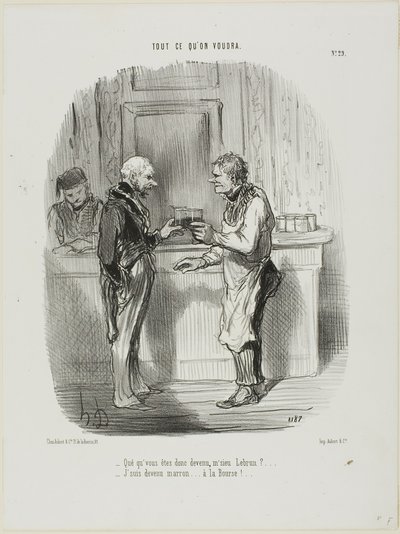  by Honoré Victorin Daumier