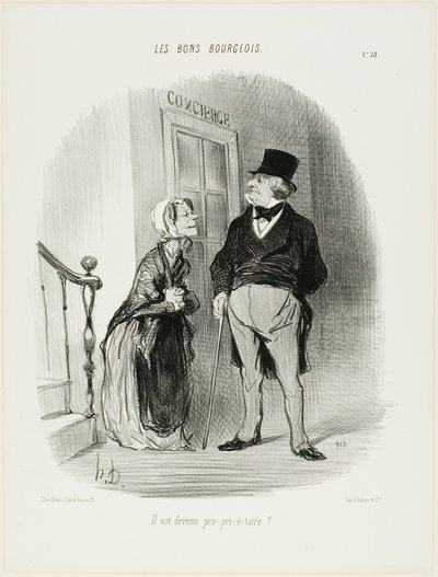 "O bir Laaaand-Looooord oldu!", Les Bons Bourgeois