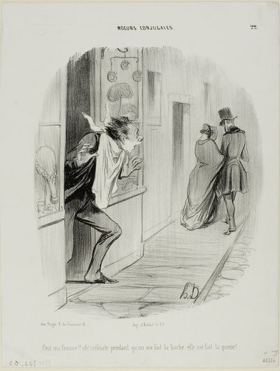 by Honoré Victorin Daumier