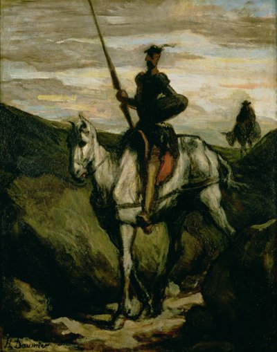 Don Kişot by Honoré Daumier