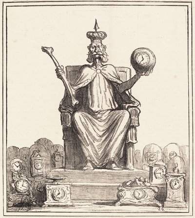 Honore Daumier, “” Charlemagne